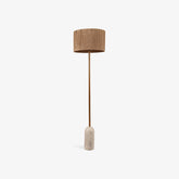 Cusp Sisal Fiber Floor Lamp